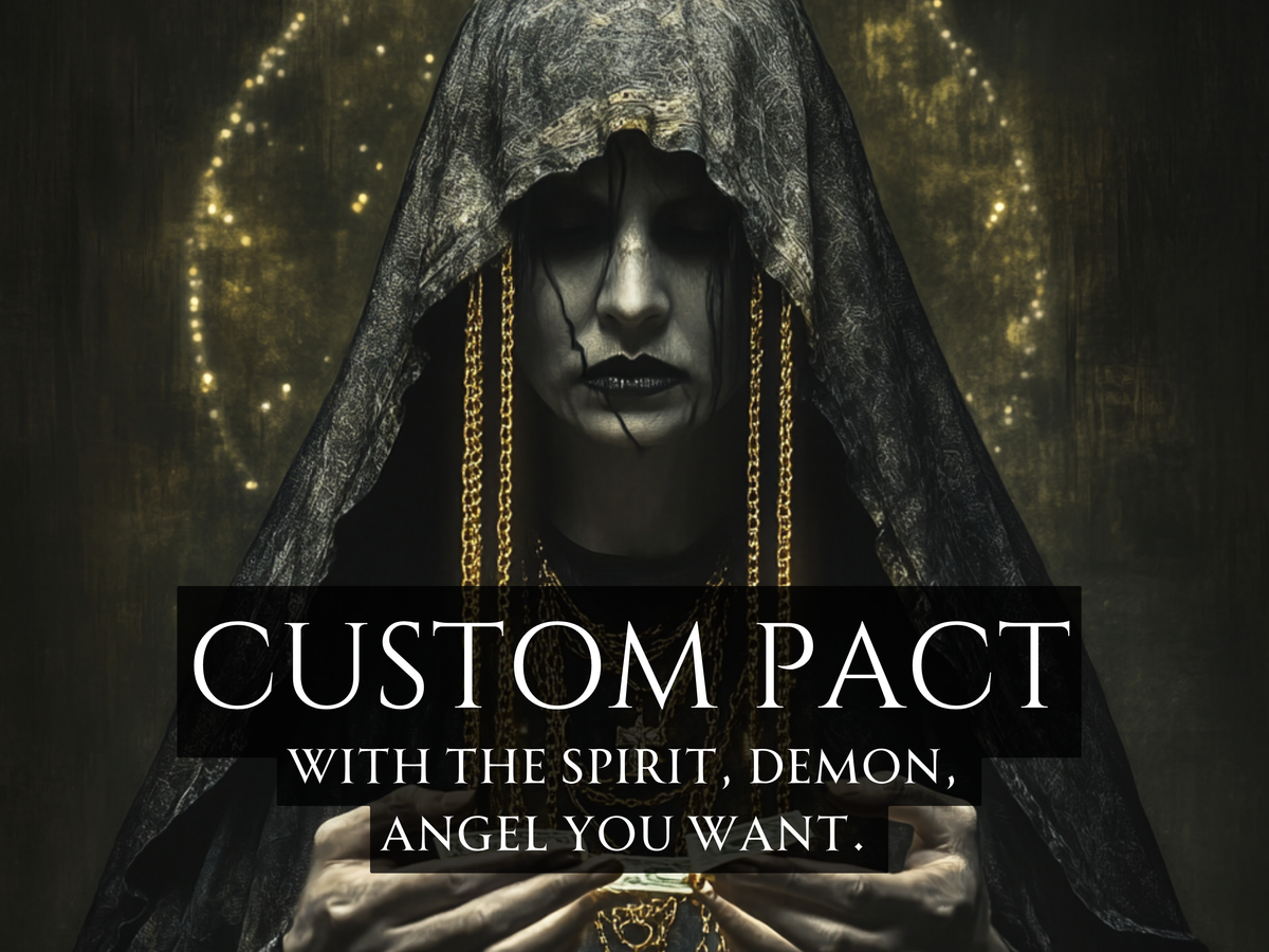 Create a custom Pact with Exactly the Demon, Deity, Angel or Spirit you want. No Limits
