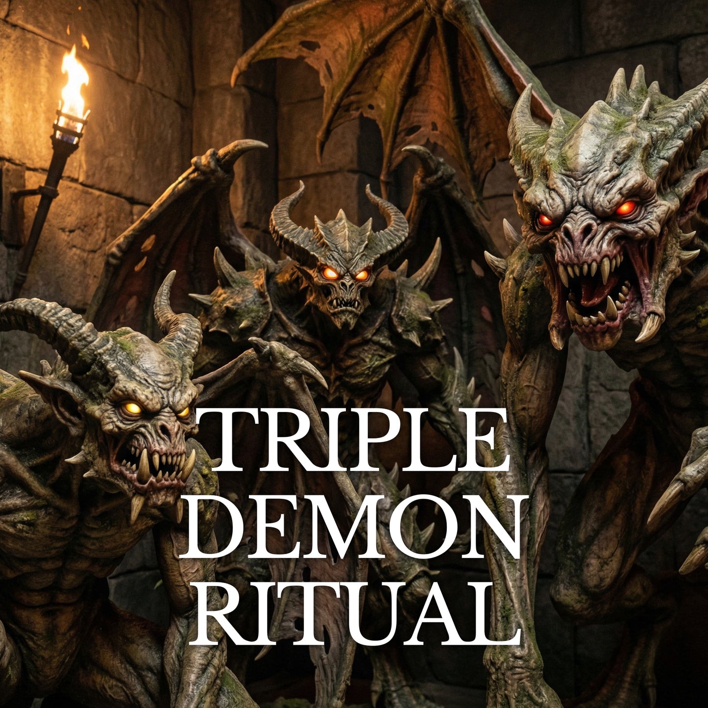 Custom Triple-Spirit Power Rituals - Choose three demons
