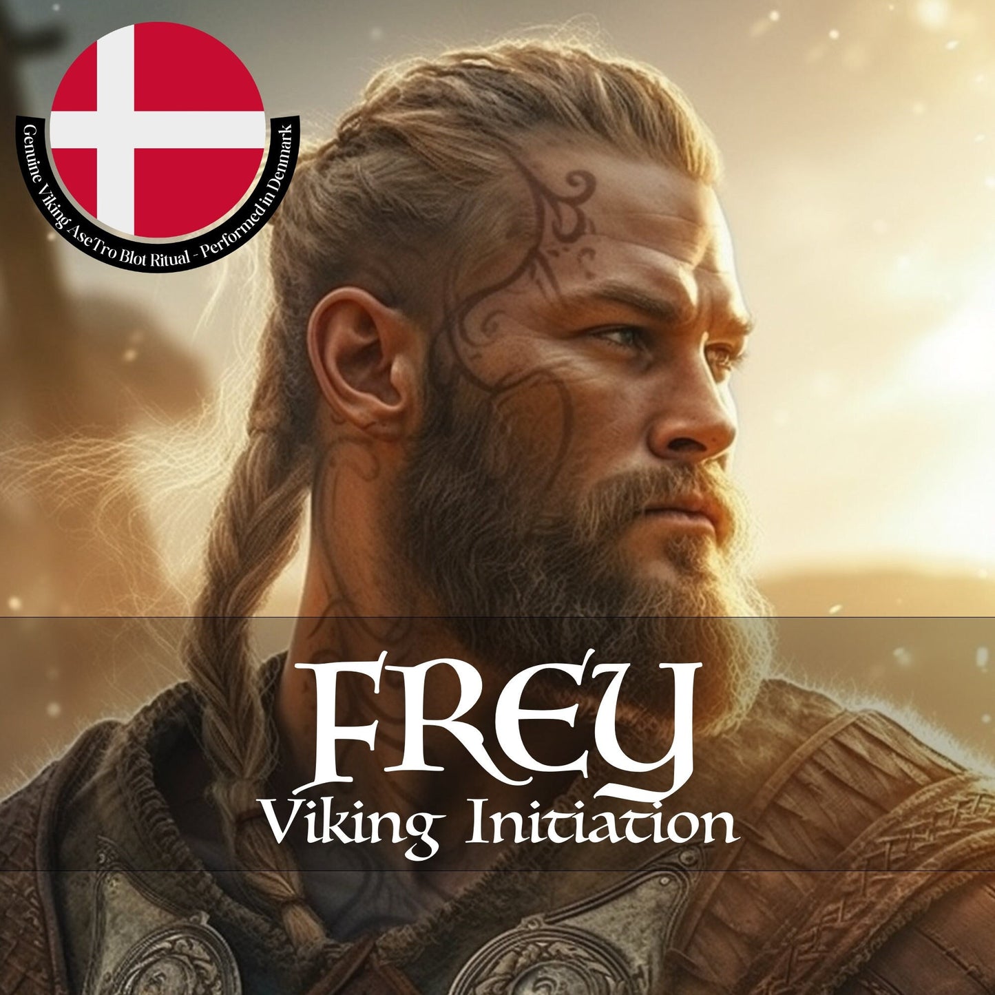 Initiation to the Viking god FREY. Attunement with the Norse Pagan god of Wealth and prosperity.