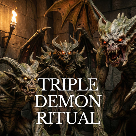 Custom Triple-Spirit Power Rituals - Choose three demons