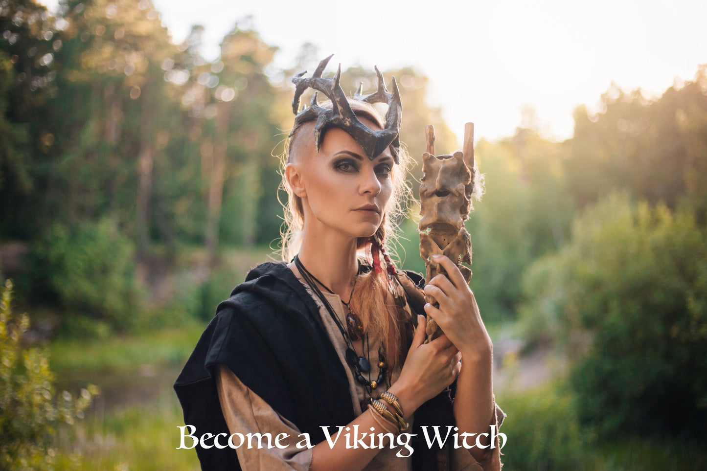 Viking Pagan Witch Initiation. Become a Norse Pagan Vølve Witch. Includes a certificate, Norse Magic Minicourse, and introduction manual.