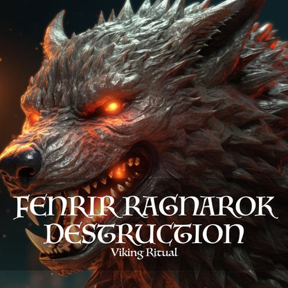 Fenrir Wolf – Enemy Destruction Viking Spell Ritual. Powerful Viking Revenge and destruction Ritual