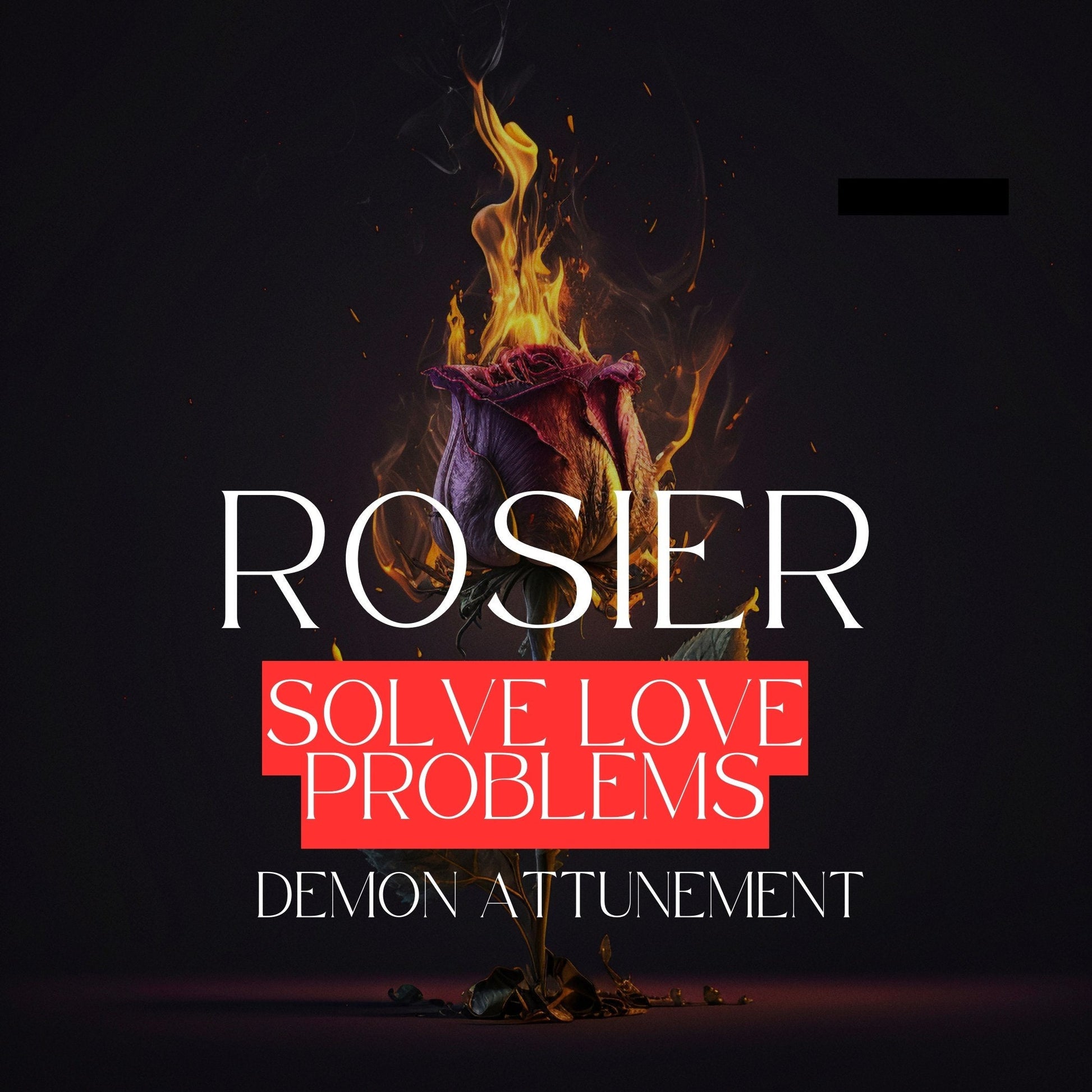 ROSIER - Demon Attunement. All kinds of love problems.Demon Attunement.