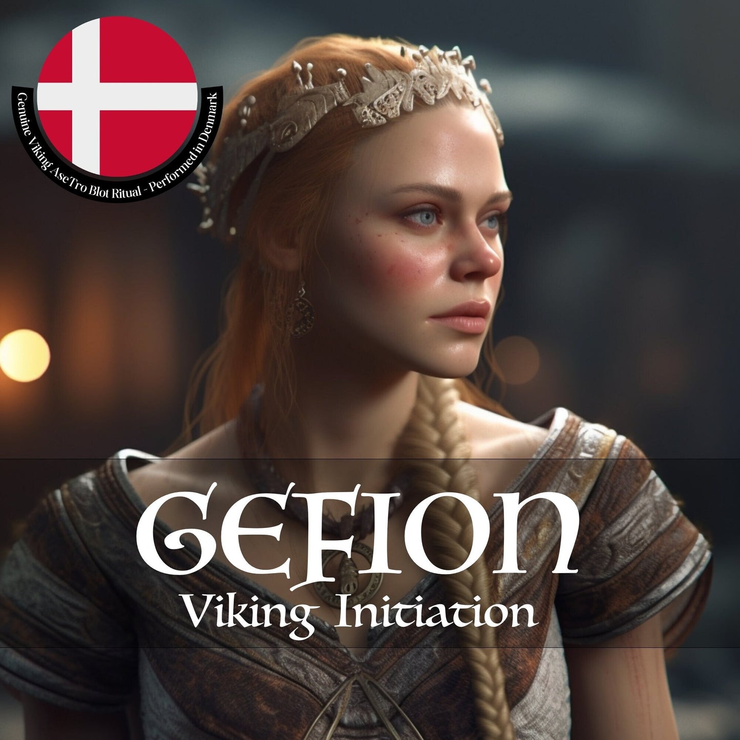 Viking Goddess Gefion initiation. Norse Pagan Goddess of Fertility.