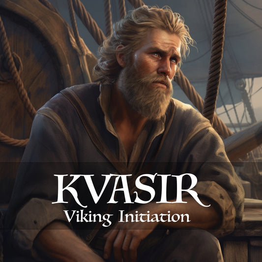 Viking god KVASIR initiation attunement spell. Get initiatied to the Norse Pagan god of wisdom and Inspiration.