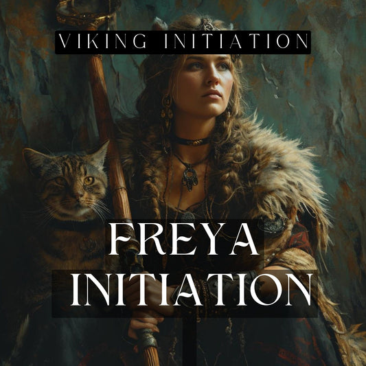 FREYA Viking Initiation / Attunement. Norse Viking God attunement with this powerful Pagan Norse goddess. Connect to the powers of Freja.