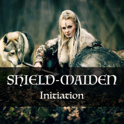 ShieldMaiden Warrior Initiation. Female Viking Warrior power attunement. Female power on a new level.