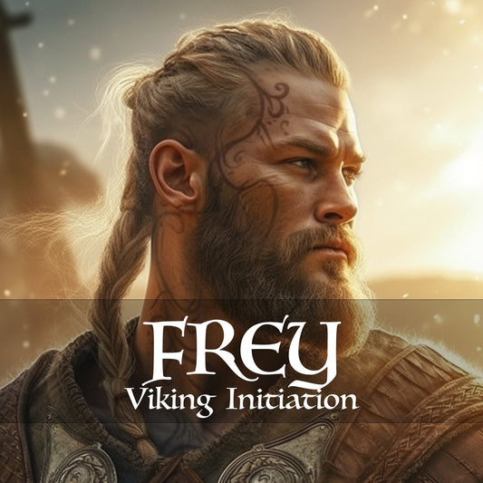 Initiation to the Viking god FREY. Attunement with the Norse Pagan god of Wealth and prosperity.