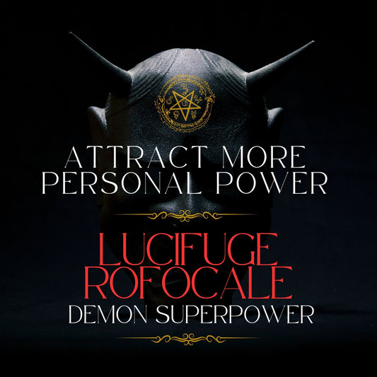 LUCIFOGE ROFOCALE - More Personal Power. Get respect. Demon Superpower you can use again and again.