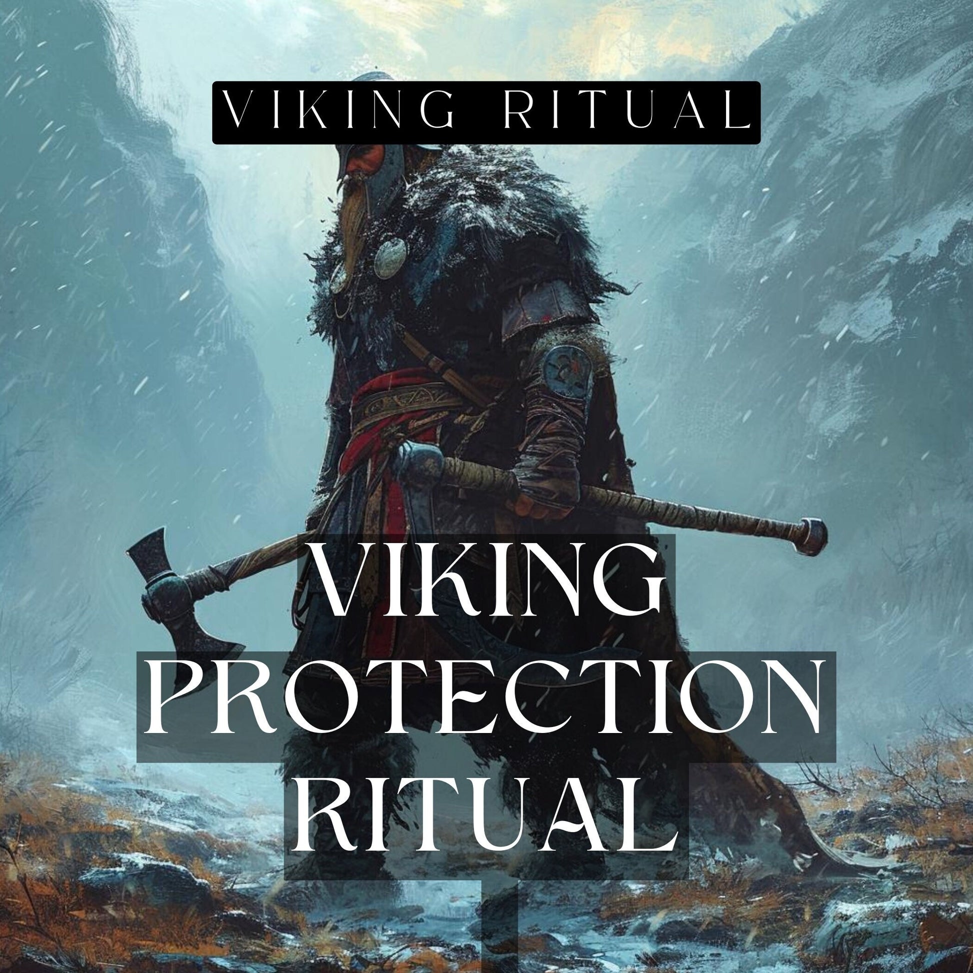 Viking Protection Ritual. Become protected by the Norse Gods - Thor, Tyr, Freya and more. Pagan Witchcraft Spell protection Ritual.