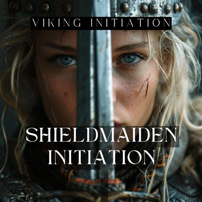 ShieldMaiden Warrior Initiation. Female Viking Warrior power attunement. Female power on a new level.