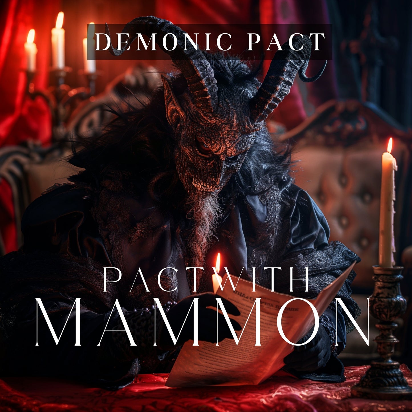 MAMMON PACT - Get the ultimate help from The Millionaire Demon with a pact. Attract unlimited wealth and abundance with Mammon