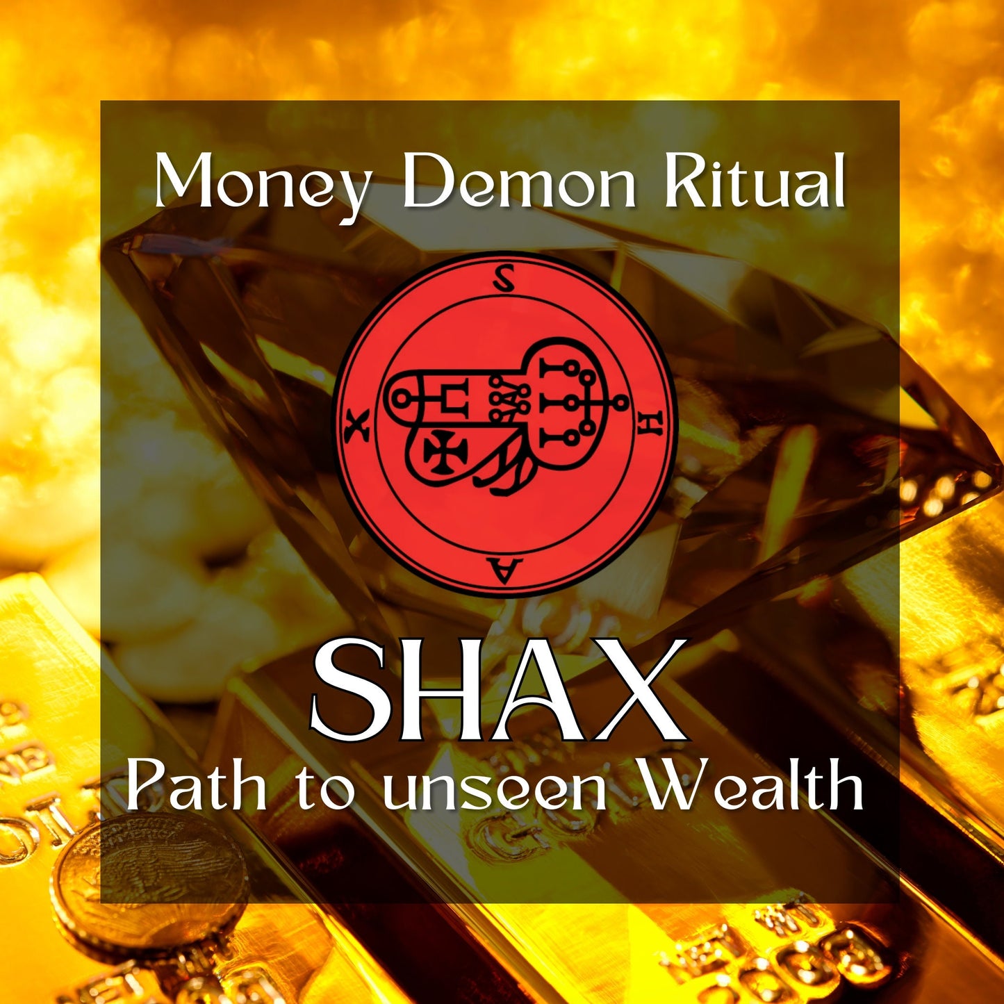 SHAX – Money, Success Demon Super Ritual. Your Path to Unseen Wealth. Unlock the Mysteries of Abundance with Shax.