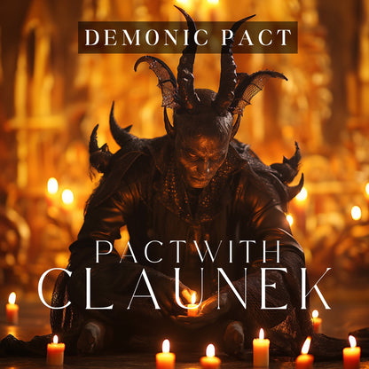 CLAUNEK Pact - Wealth and abundance with this powerful Millionaire Occult pact Ritual.