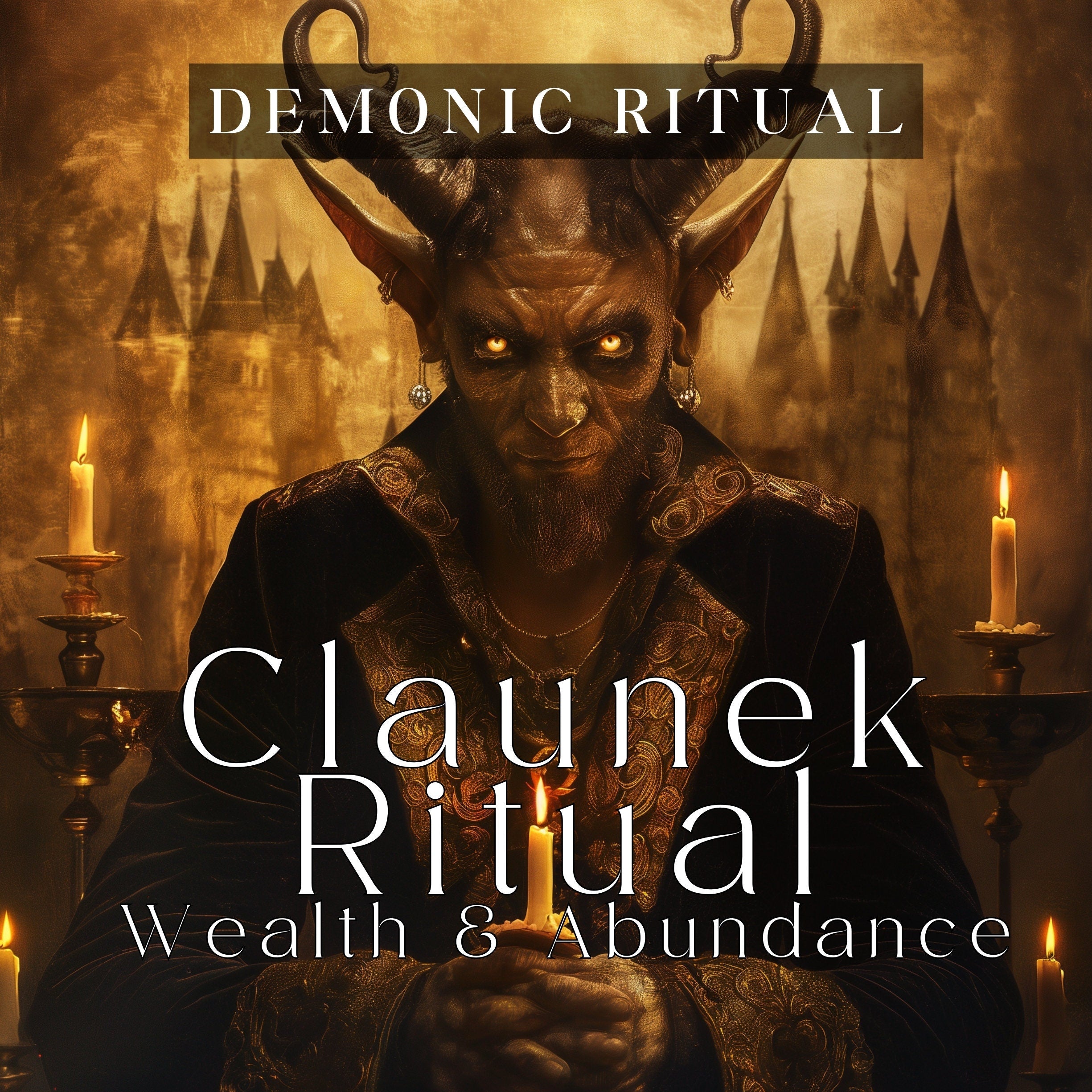 CLAUNEK Demon ritual for Wealth, Abundance, financial luck and ...