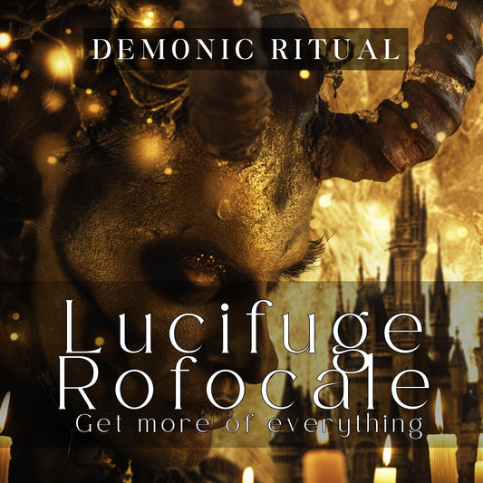 Lucifuge Rofocale Occult Demon Ritual – Get more of what you want. ….. the Prime minister of Demons will help you with all your desires.