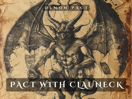 CLAUNEK Pact - Wealth and abundance with this powerful Millionaire Occult pact Ritual.