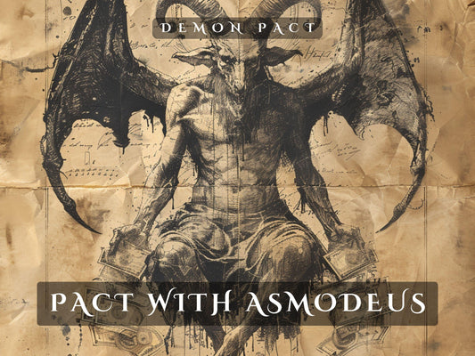 ASMODEUS Pact - The Demon of gambling, luck, fast money and pleasures of life.