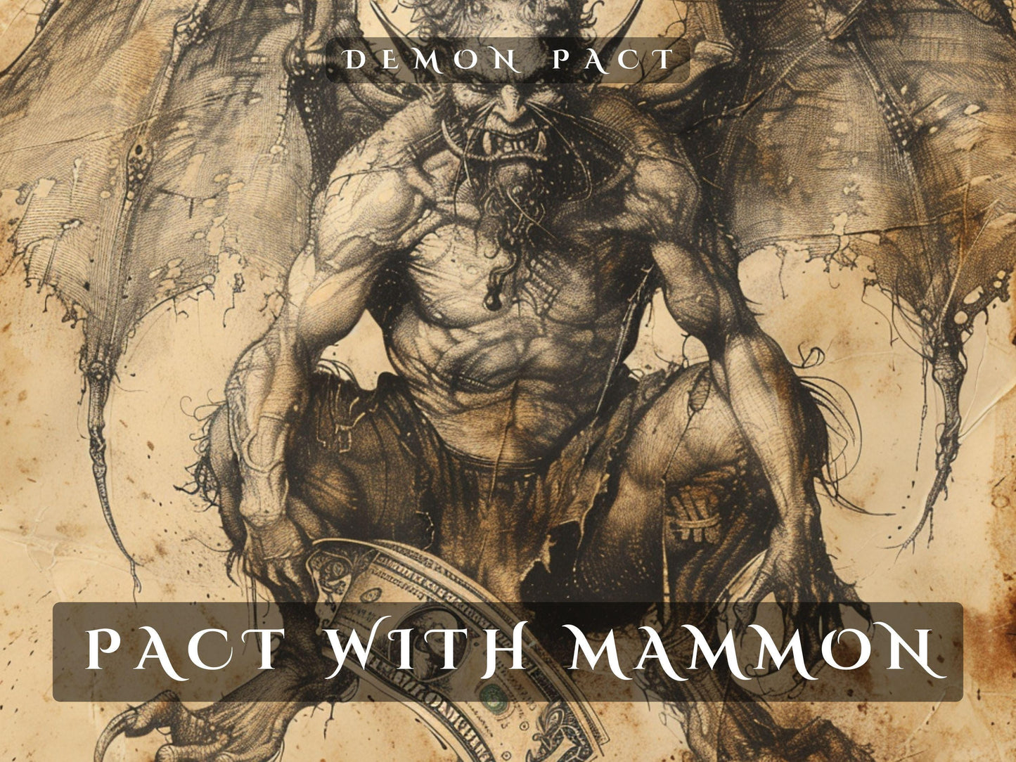 MAMMON PACT - Get the ultimate help from The Millionaire Demon with a pact. Attract unlimited wealth and abundance with Mammon