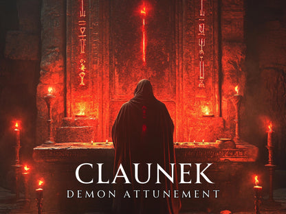 CLAUNEK - Demon Attunement. Wealth, abundance, and financial freedom.