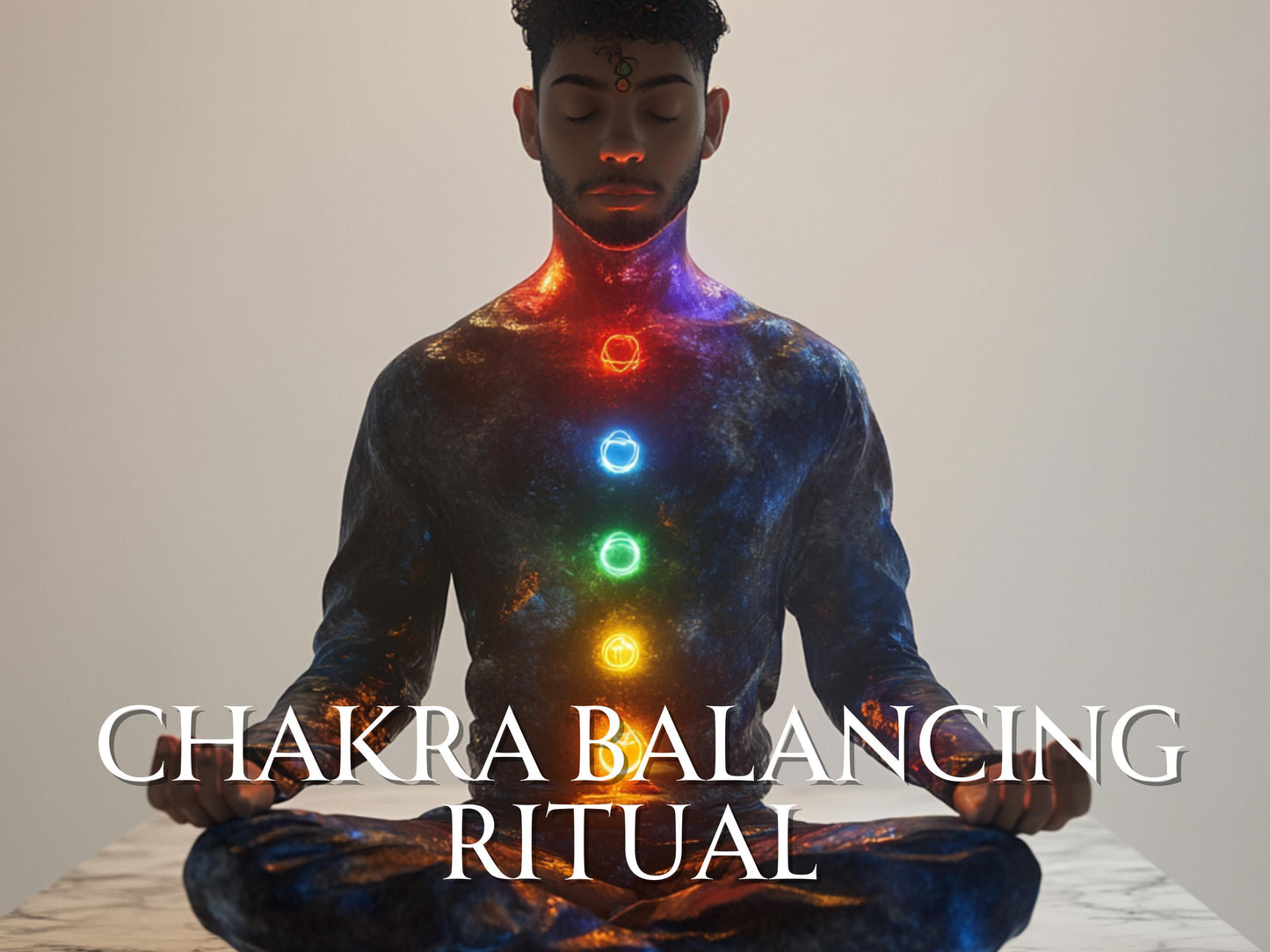 Balance Your Chakras Ritual. Start living a more happy and calm life with all your chakras in balance.