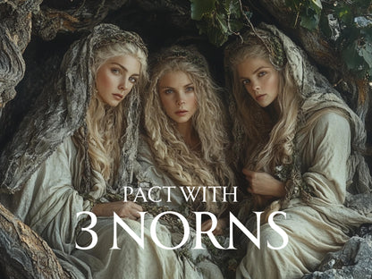 Make a Powerful Pact with the Norns, Viking Spirits of Fate and Destiny. Know your future and change your destiny.