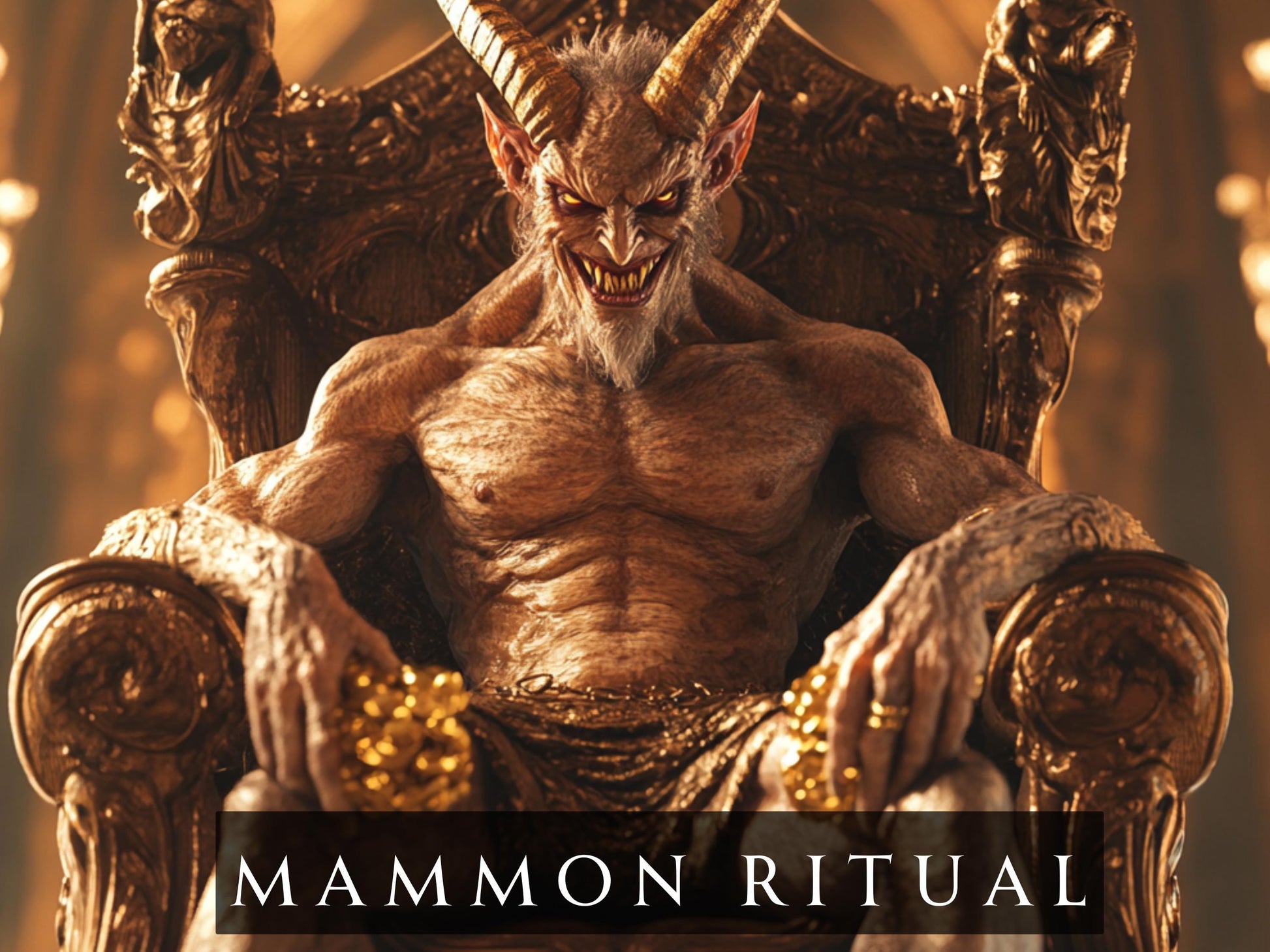 Mammon Wealth Ritual = Manifest Extraordinary Wealth and Abundance with the Help of Mammon - the Millionaire Demon.