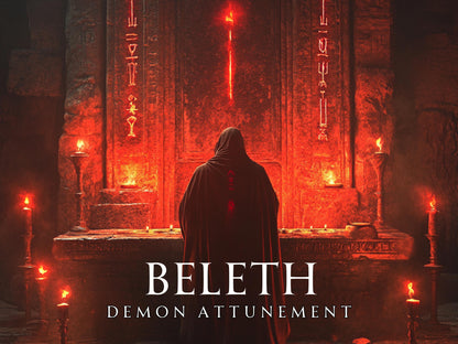 BELETH - Demon Attunement. All related to your sex life, relationship, passion, and attraction. Demon attunement