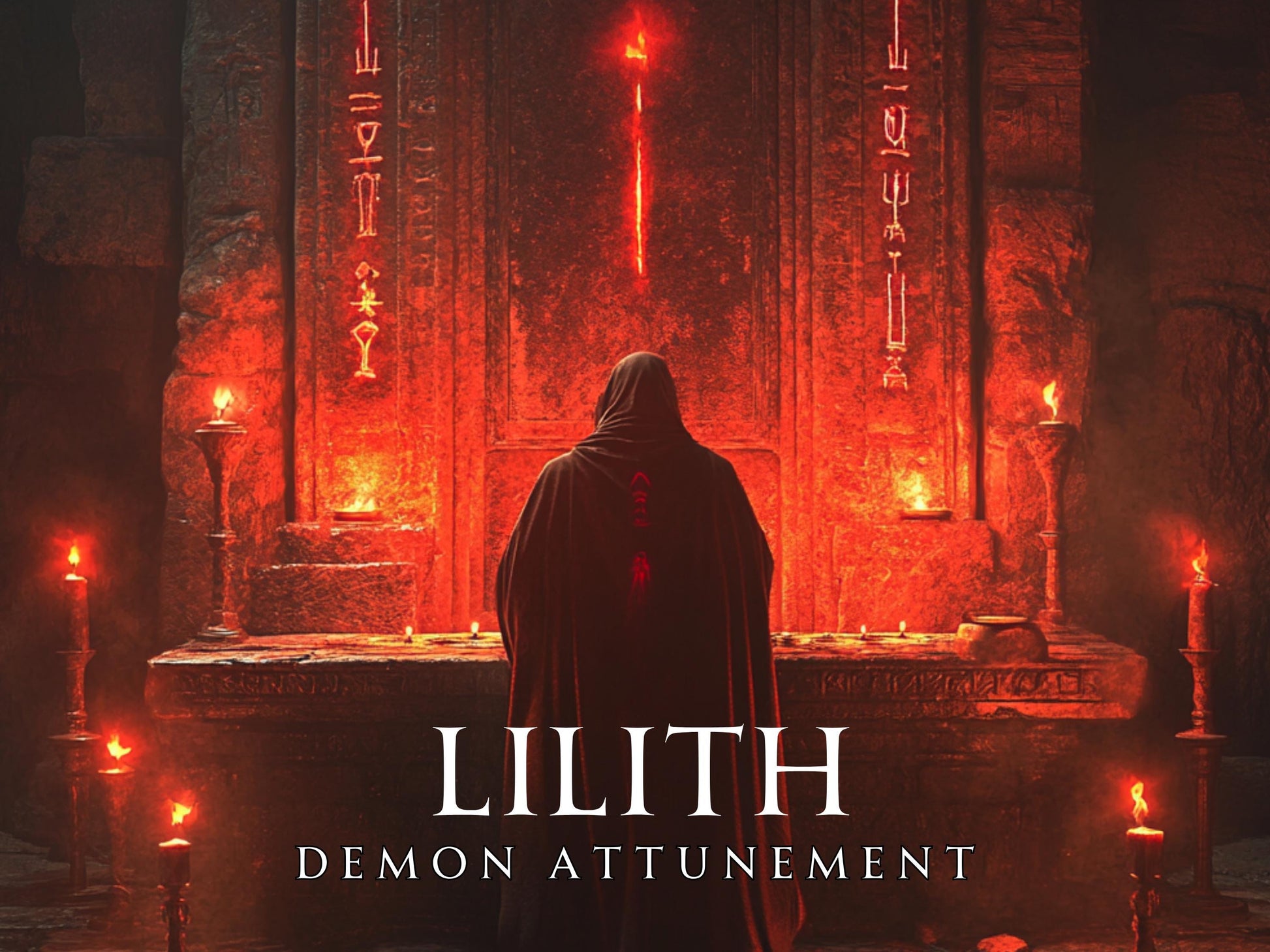 LILITH - Demon Attunement - Attunement for Seduction, and sexual and power. Lilith is the Dark queen - and a master of seduction.