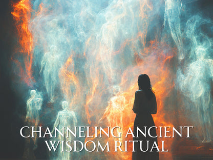 Channeling Ancient Wisdom Ritual. Access to the timeless knowledge of past generations, spiritual masters, and higher beings.