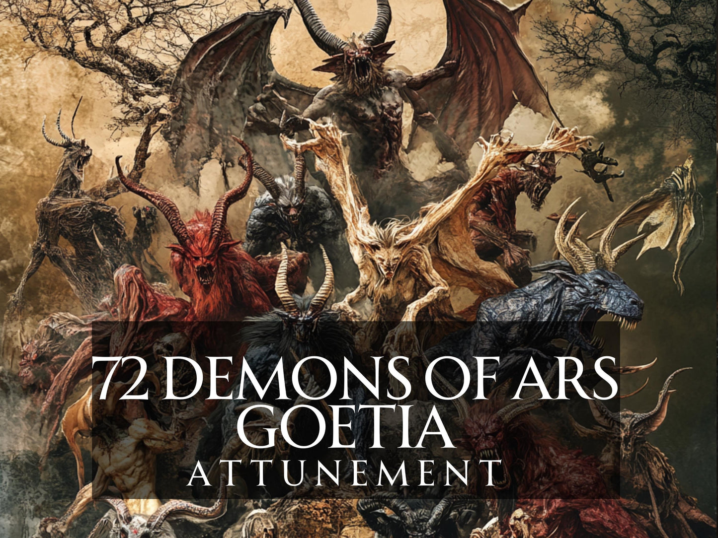 72 Ars Goetia Demon Attunement. High-impact Attunement to all the 72 Demons in one.