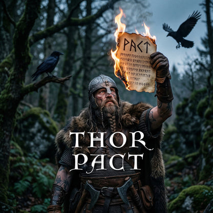 PACT with THOR - RENEWED METHOD - Powerful help and connection with the Viking Warrior God Thor.